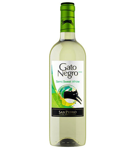 Gato Negro Semi Sweet White 750ml